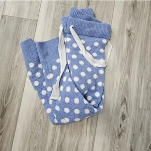 Blue Polka Dot Lounge Pants Sz M